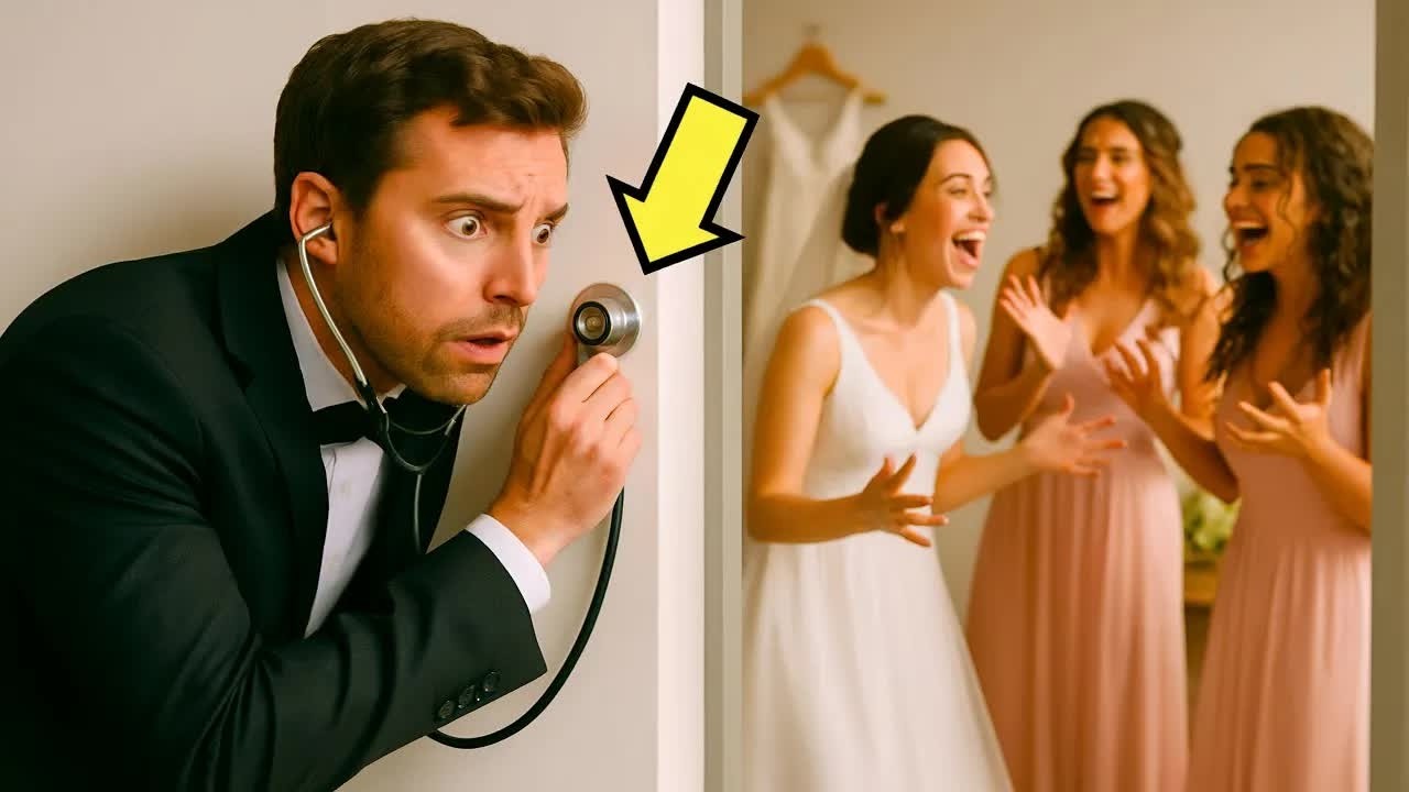 NOIVO USOU ESTETOSCÓPIO PARA OUVIR CONVERSA DA NOIVA… E CANCELOU O CASAMENTO NA HORA