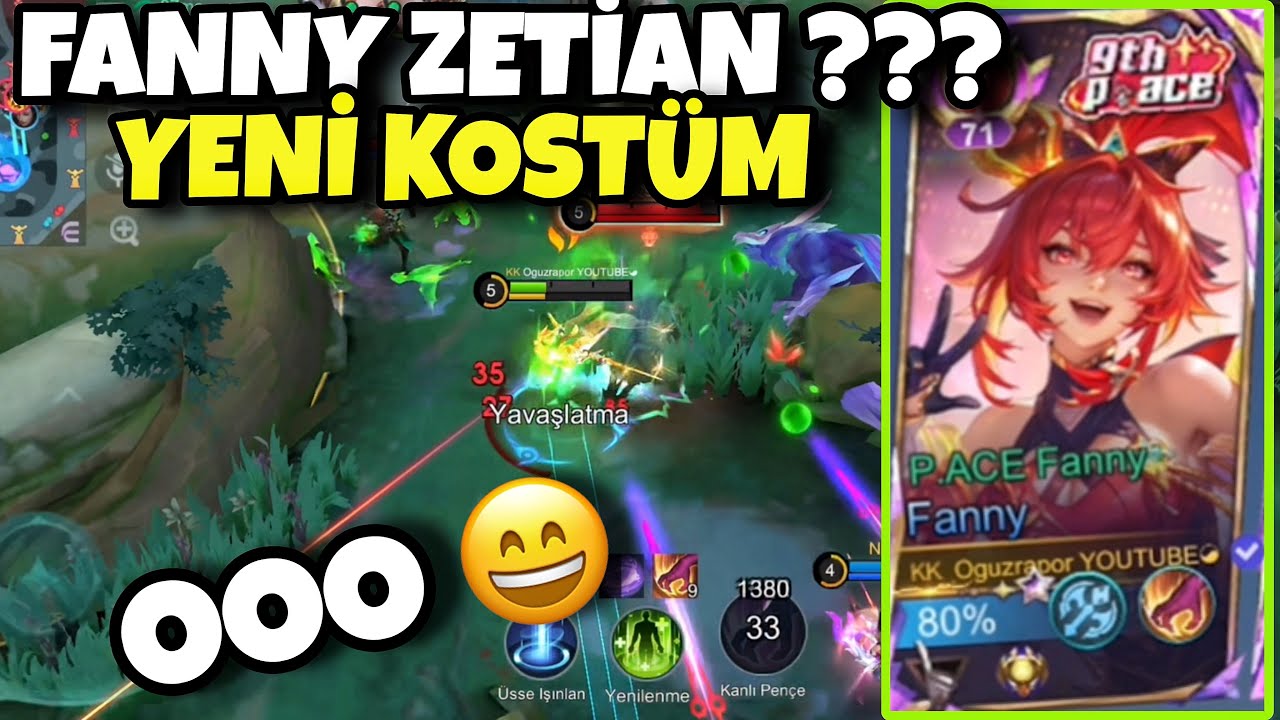 FANNY YENİ KOSTÜM + AĞIR DOMİNE !😱 Mobile Legends Fanny Nasıl Oynanır Fanny Öğretici Gameplay