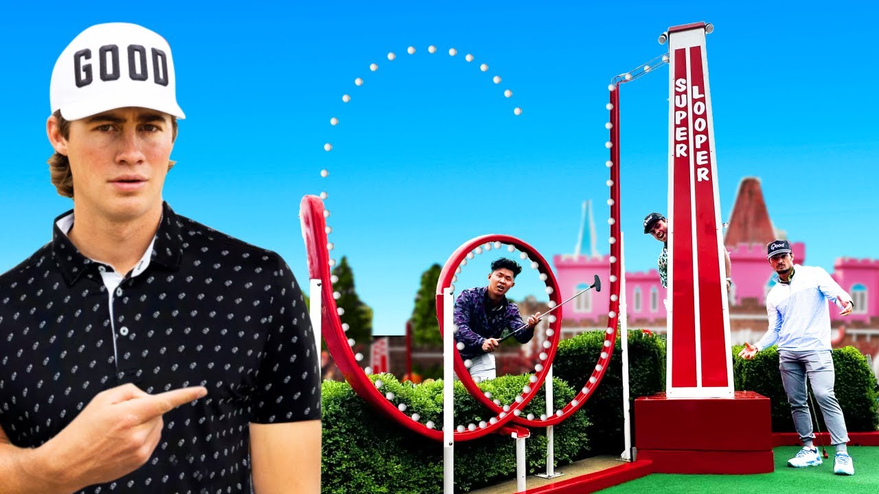 Playing the CRAZIEST Mini Golf Course in the World