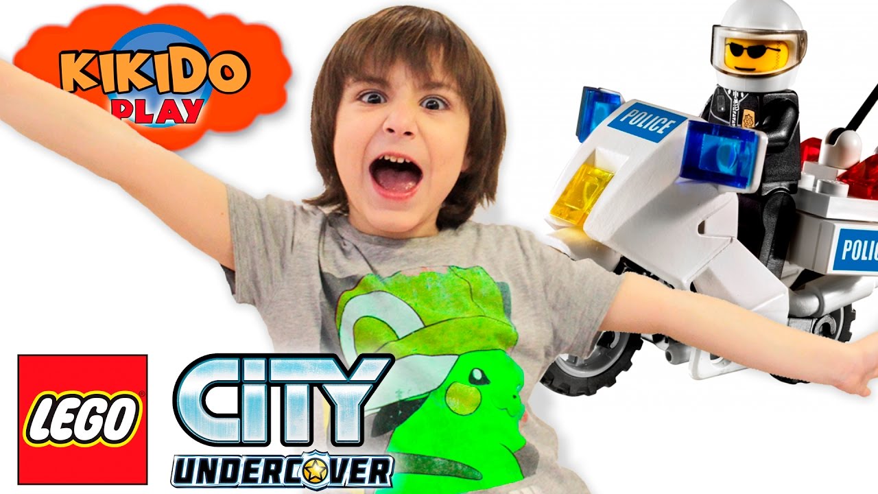 👮 LEGO CITY UNDERCOVER ГОНКИ НА МОТОЦИКЛЕ Кикидо плей прохождение ЛЕГО GTA