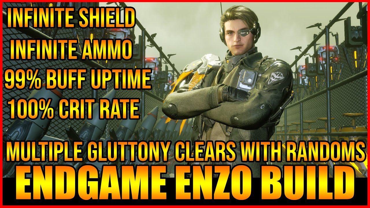 Almost Immortal Enzo (Gluttony Hits Hard), Infinite Ammo, Endgame Build Guide -The First Descendant