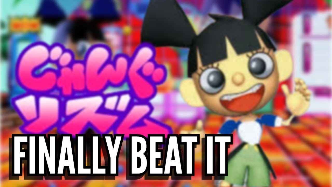 I finally beat Jung rhythm (parappa knock-off)