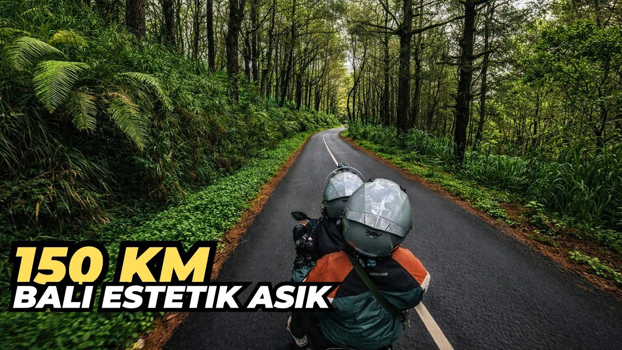 150 KM Motoran Explore Suasana Pedesaan Estetik Asik Pulau Dewata Bali 2026