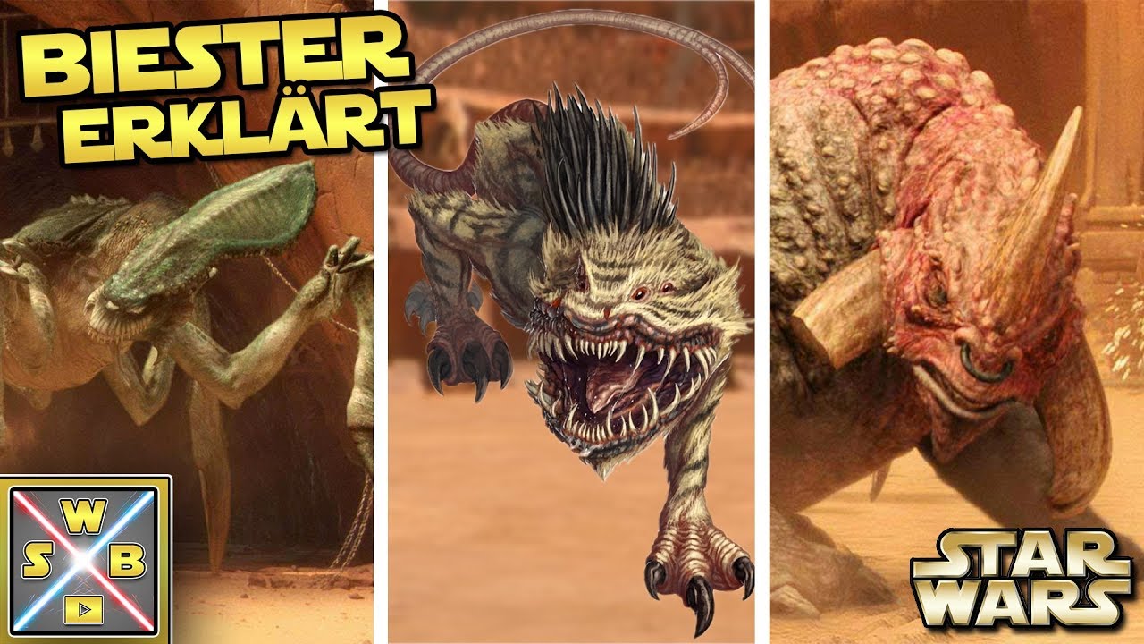 STAR WARS: Was waren die Kreaturen in der Arena von Geonosis?