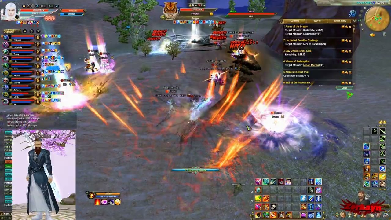 Myth PW PvP Part 2: 4 Faction and a Paladin