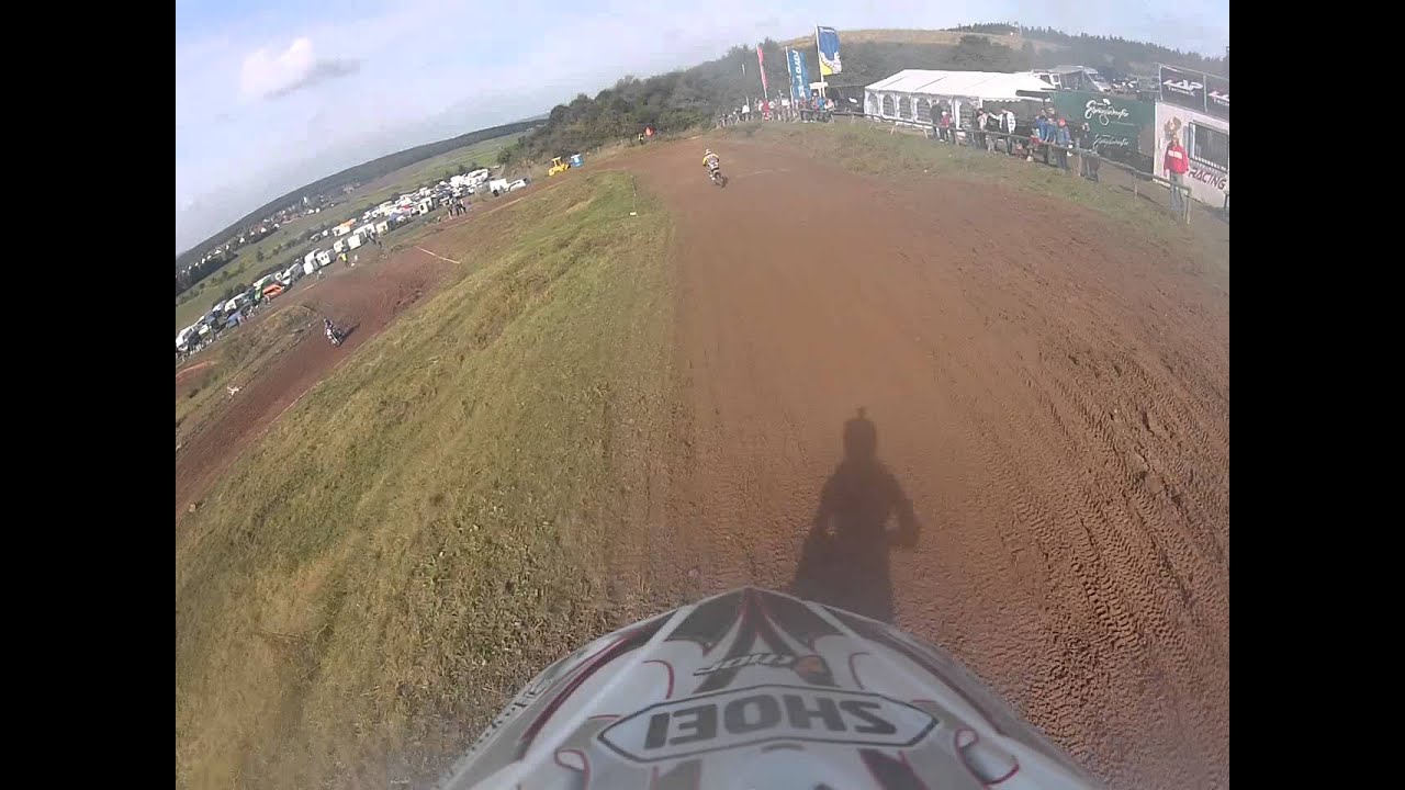 DJFM Motocross Rennen 22.9.2013 - Lauf 1 - GoPro Ronny S. ( MSC Blankenhain )