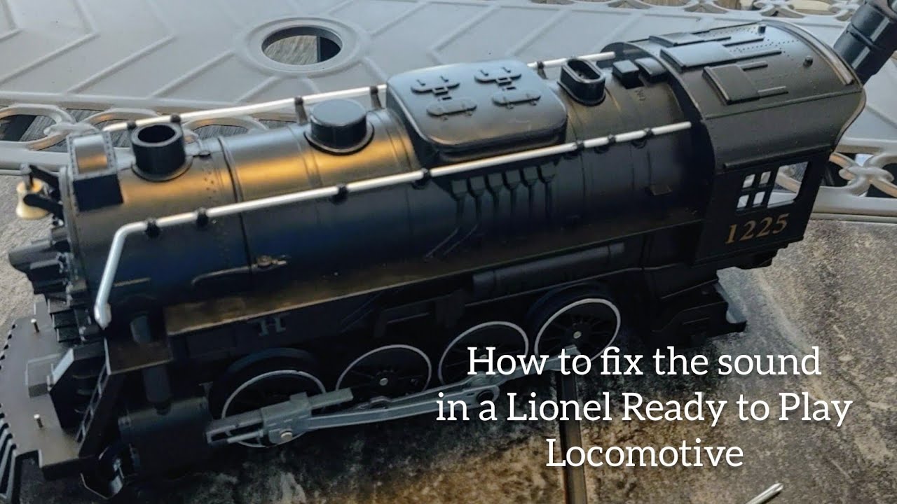 How to fix the sound on a Lionel Ready to Play Polar Express locomotive