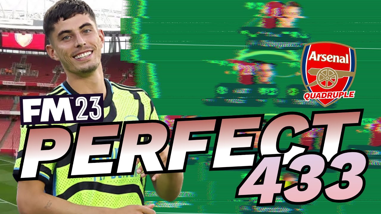 FM23 PERFECT 4-3-3 QUADRUPLE WINNING TACTIC