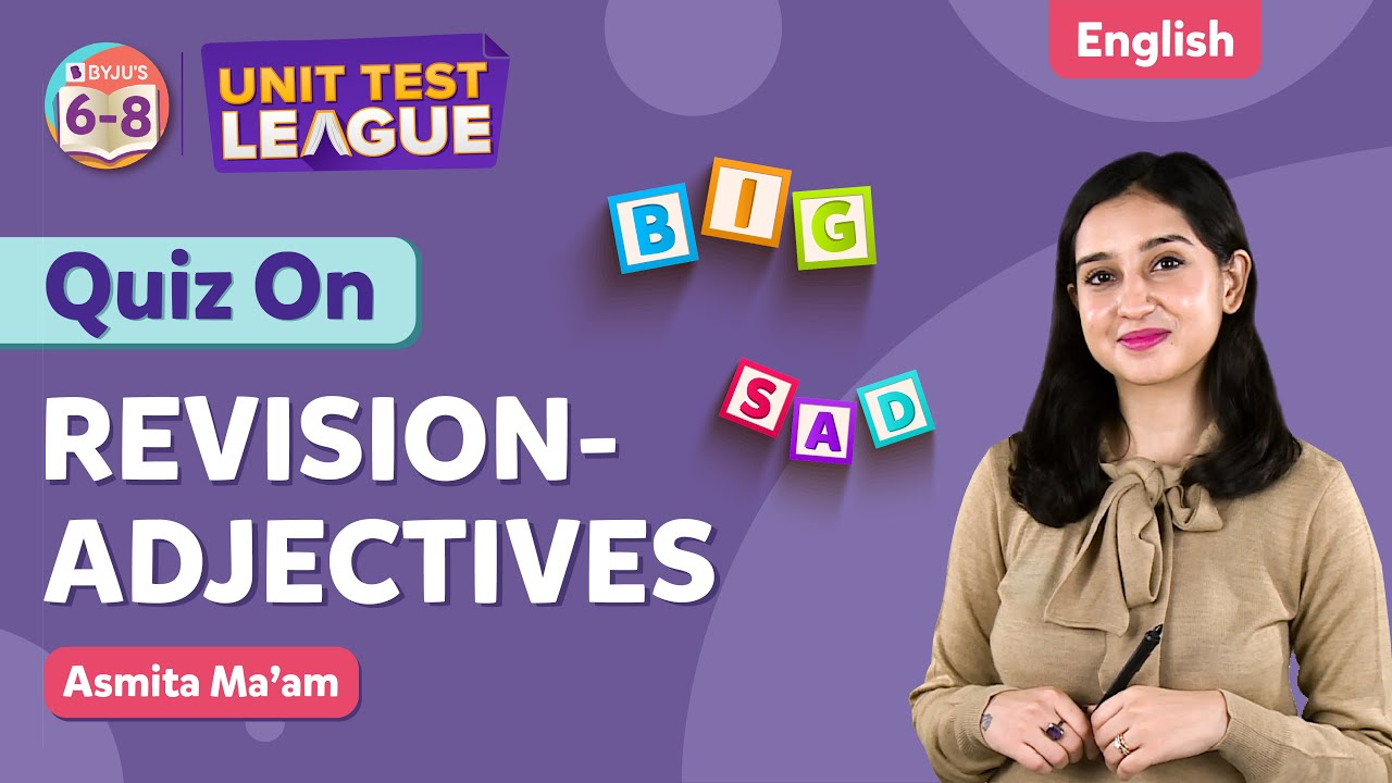 What is an Adjective and Types of Adjectives - Menti Quiz | English Grammar Quiz for Kids | BYJU'S