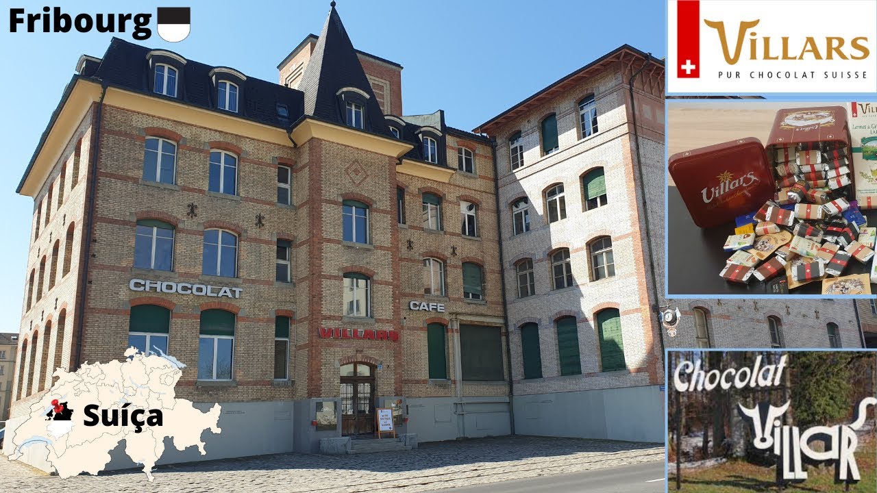 Conhecendo/Visiting a loja de chocolate Villars - Fribourg/Suíça (#30)