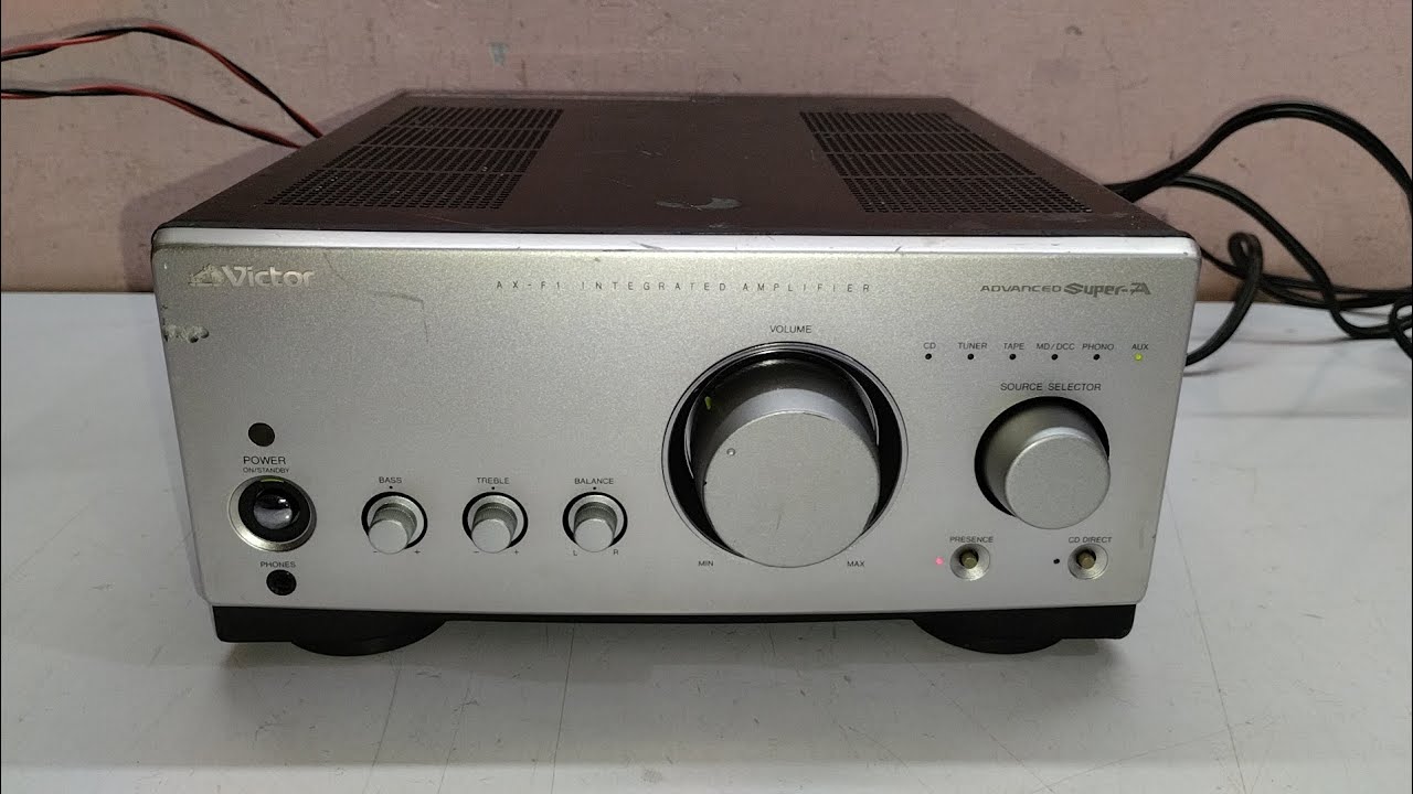 Victor AX-F1 Integrated Amplifier Demo 