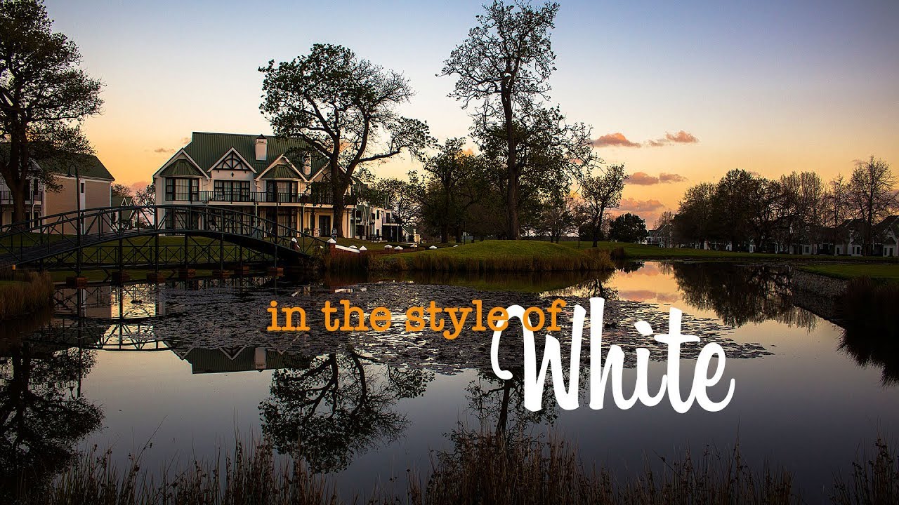 In the style of White - a journey through Fancourt and The Manor House Boutique Hotel