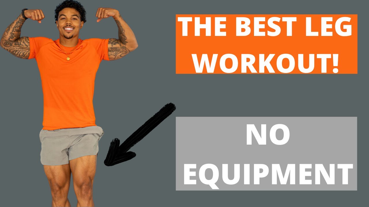 BEST HOME LEG WORKOUT! NO EQUIPMENT | AUSTIN DOTSON