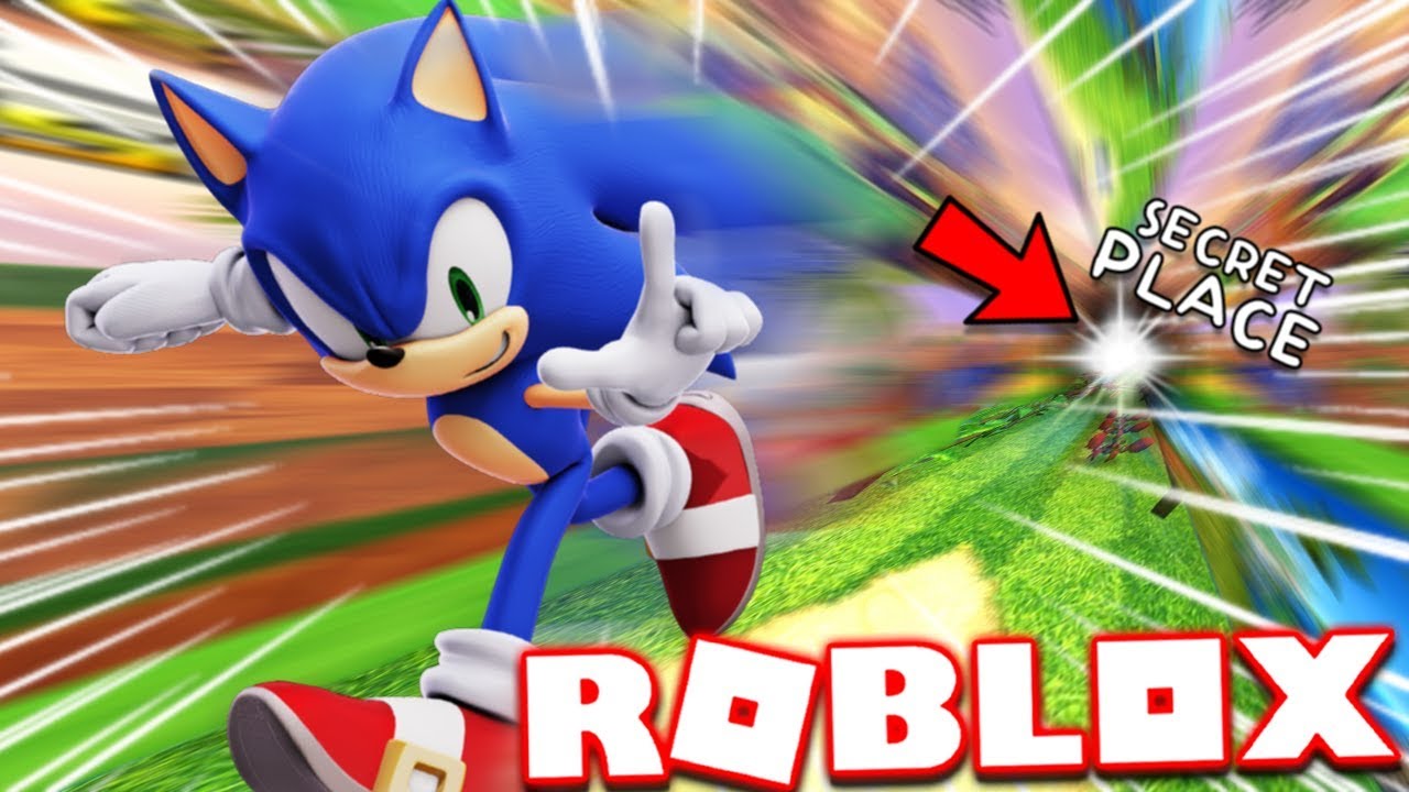 SONIC FOUND A SECRET HIDDEN PLACE IN ROBLOX