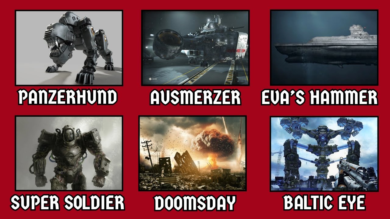Every German Superweapon In Wolfenstein Explained