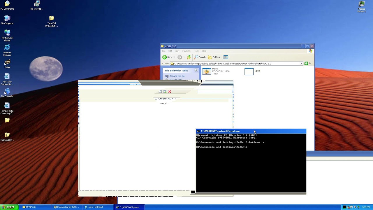Messing with Windows XP Delta Edition cuz why the heck not