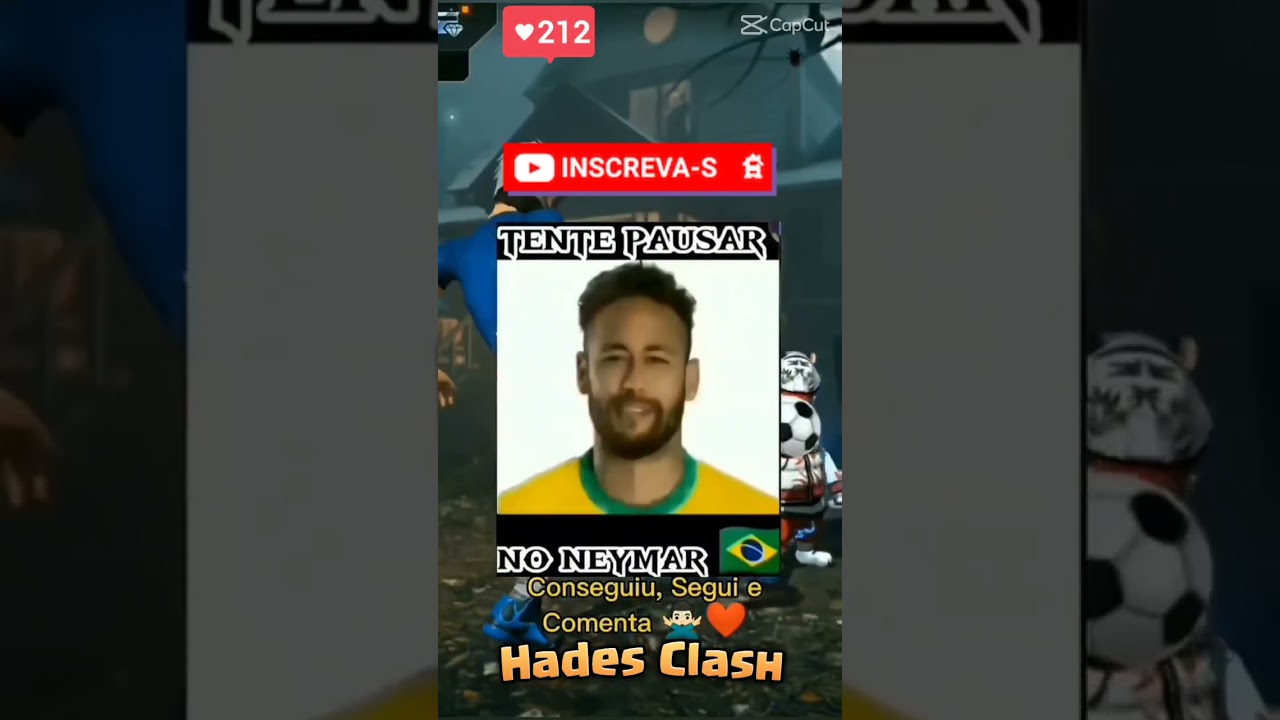 Pause Neymar na Hora Certa #desafiodopause #challenge #shortsviral #desafiodigital #shorts