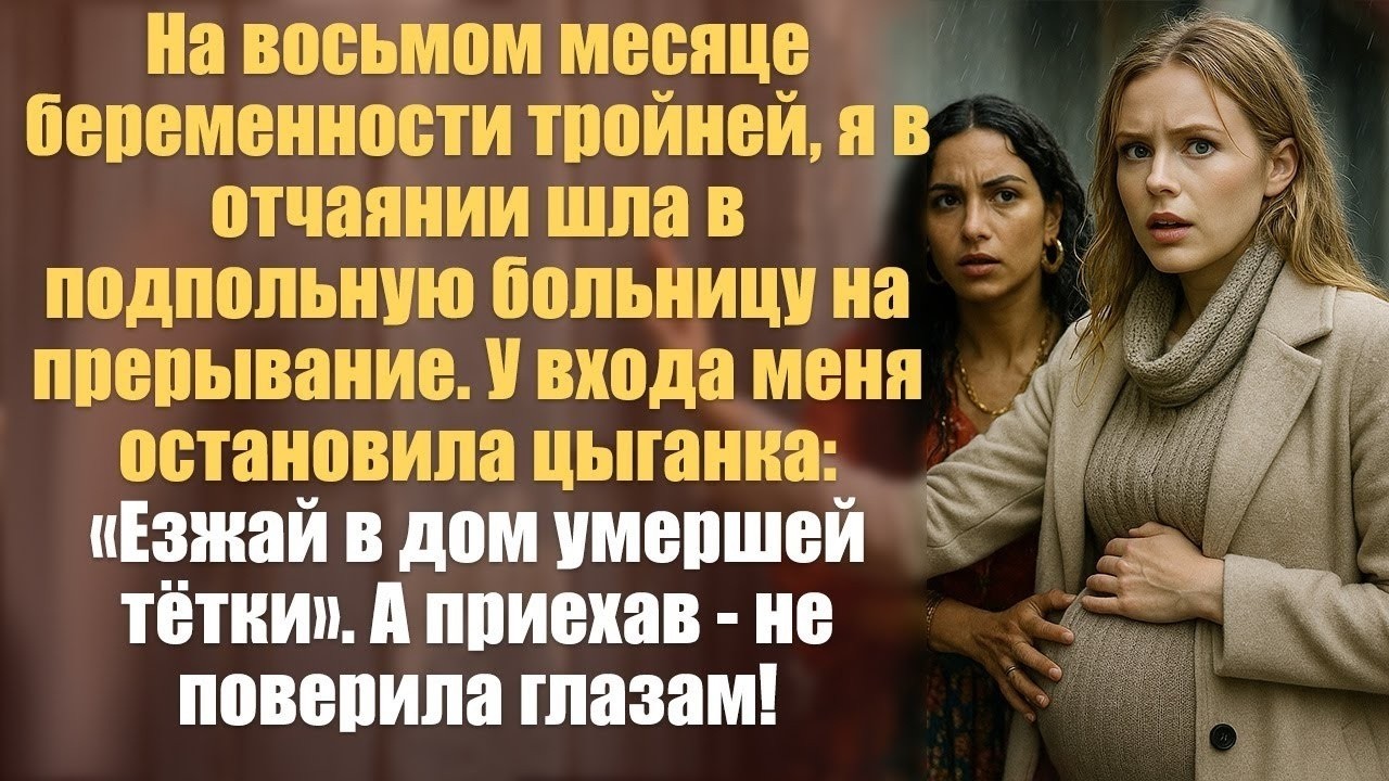 На восьмом месяце беременности тройней, после того как муж ушёл к любовнице, я шла в подпольную