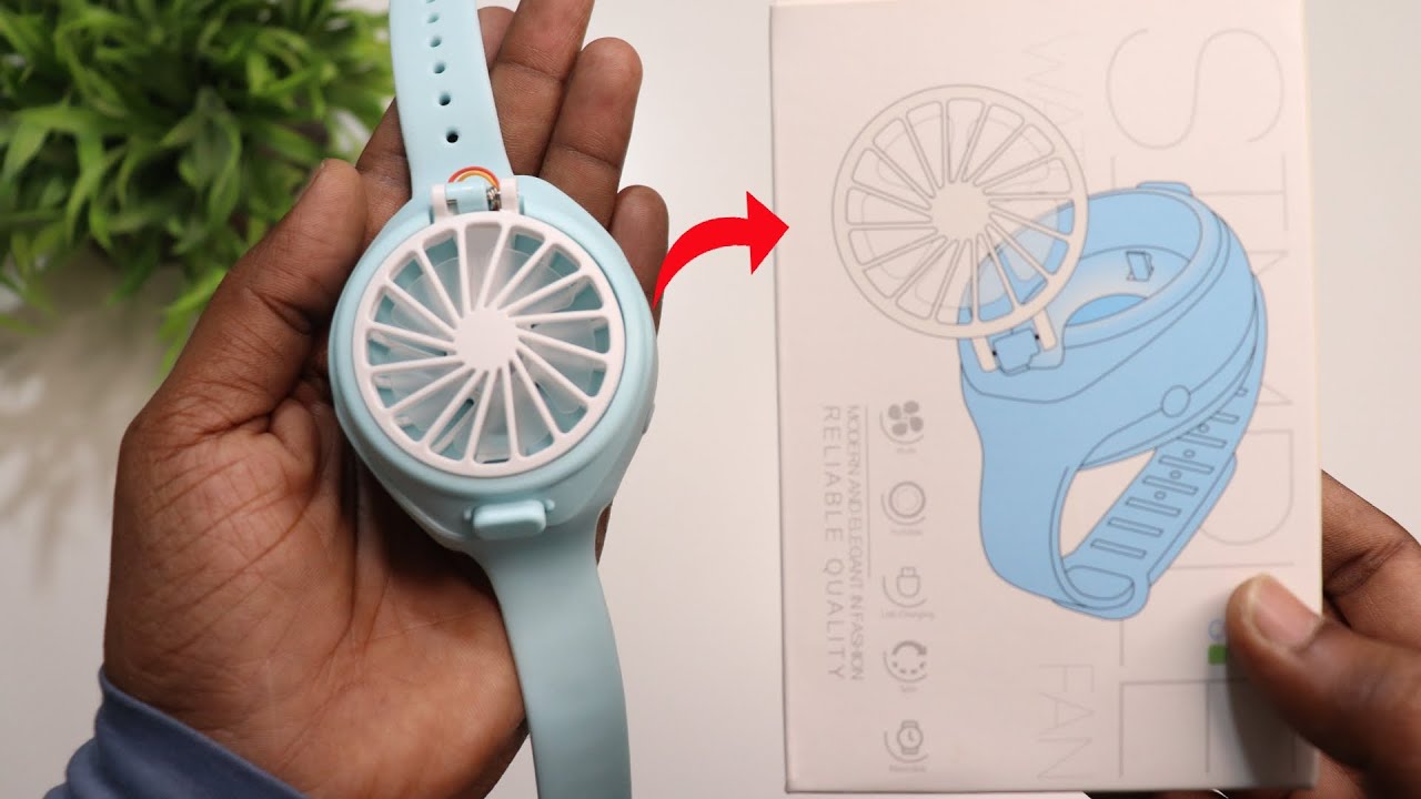 Portable Watch Fan Unboxing & Review - Unique Gadgets - Chatpat toy tv