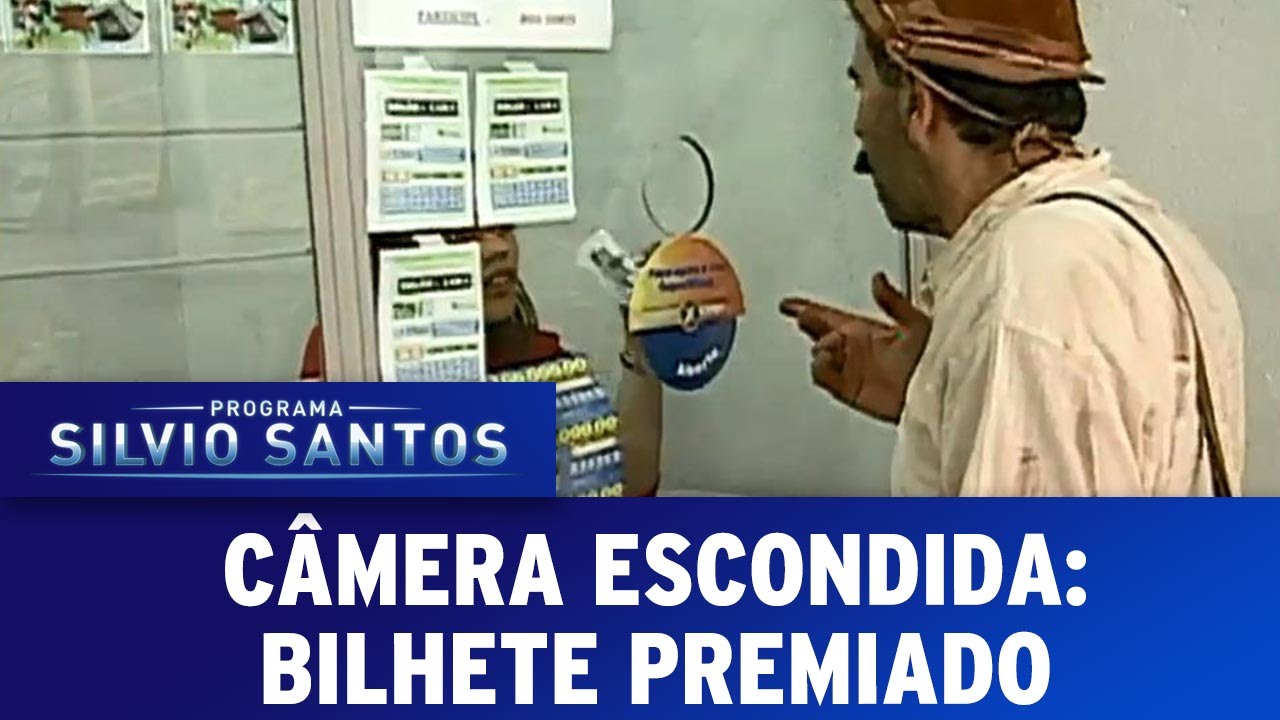 C&acirc;mera Escondida (03/07/16) - Bilhete Premiado