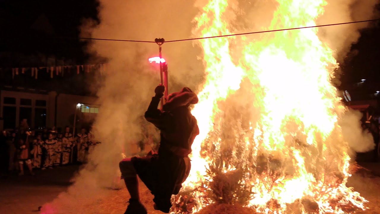 Hexenfeuer in Ostrach 23.02.2022