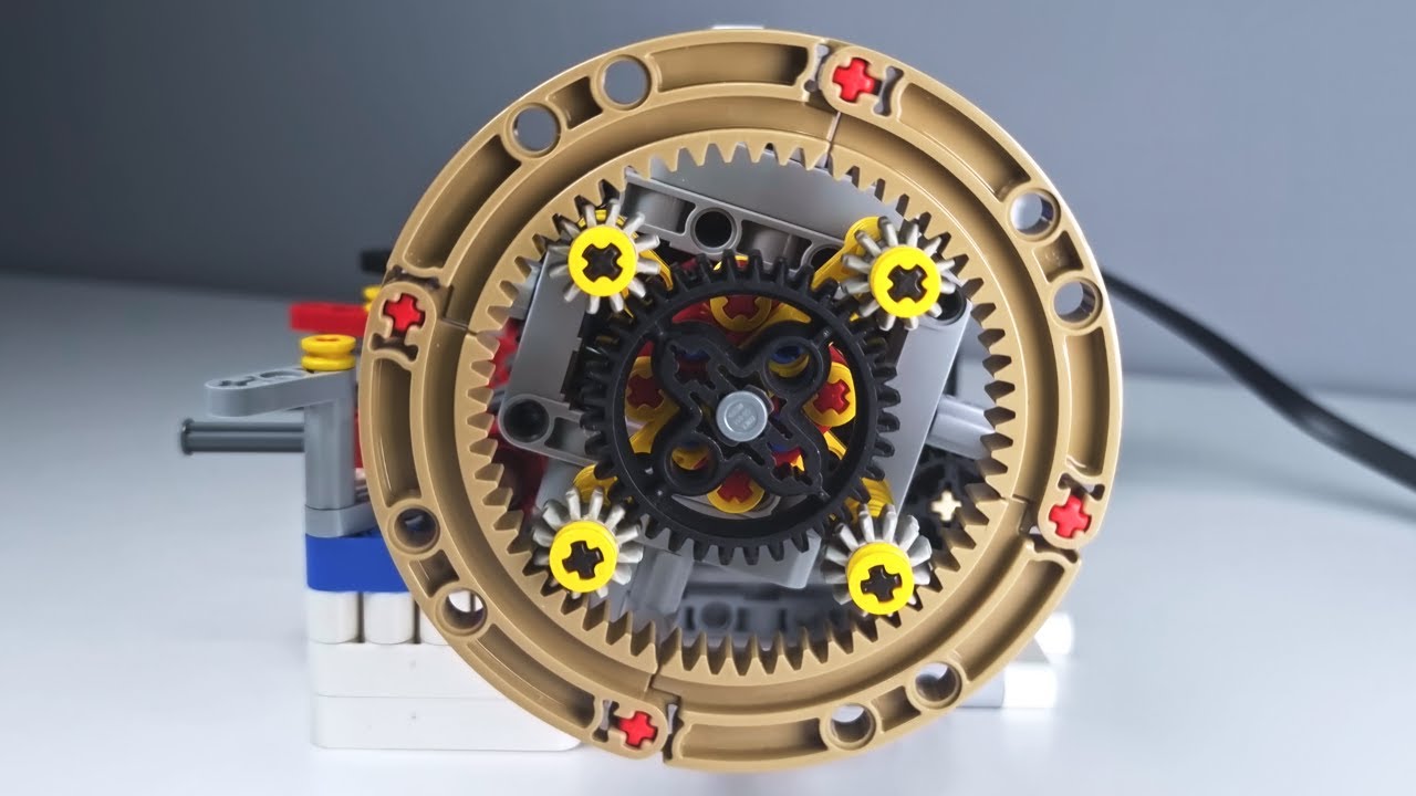 Building a Planetary Gearset out of Lego
