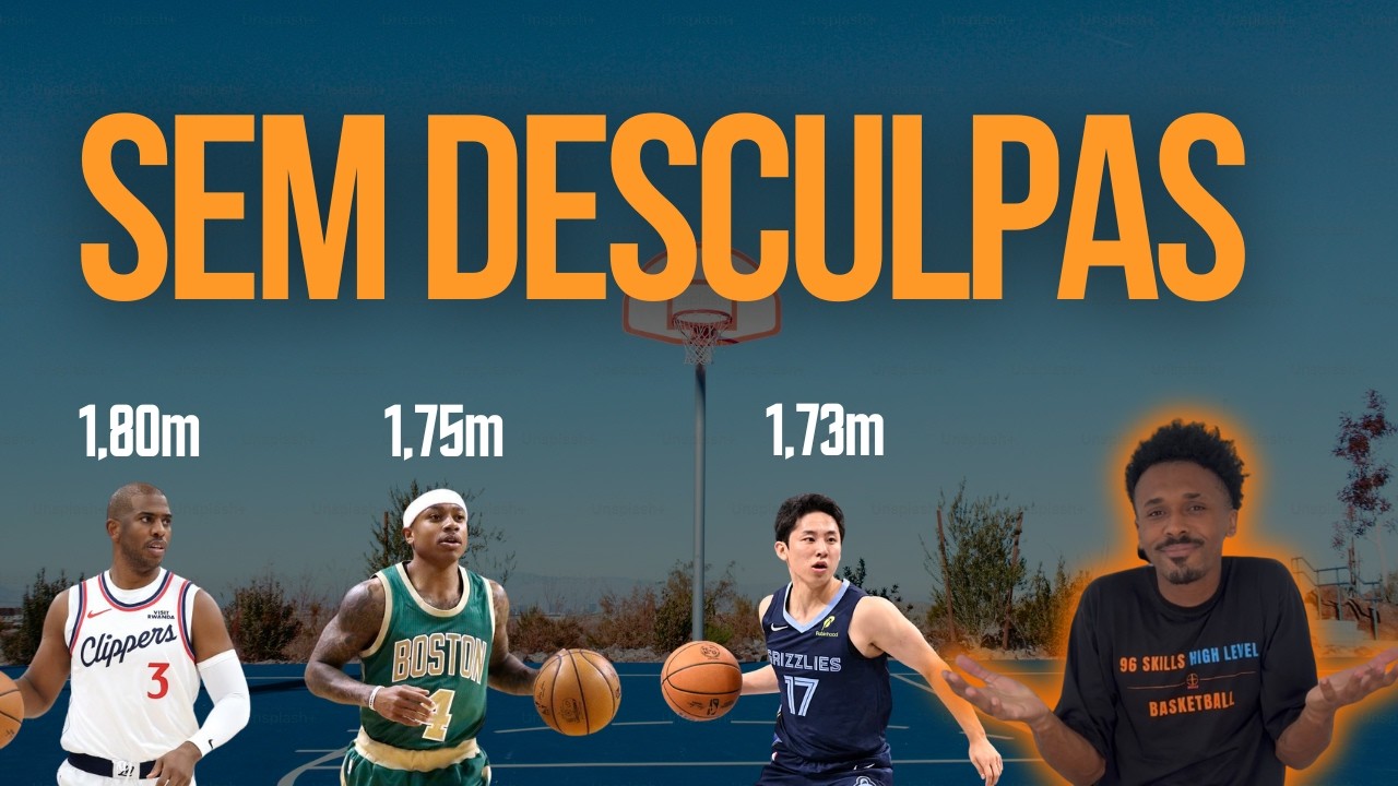 Tem Menos de 1,80m? FAÇA ISSO para Dominar no Basquete