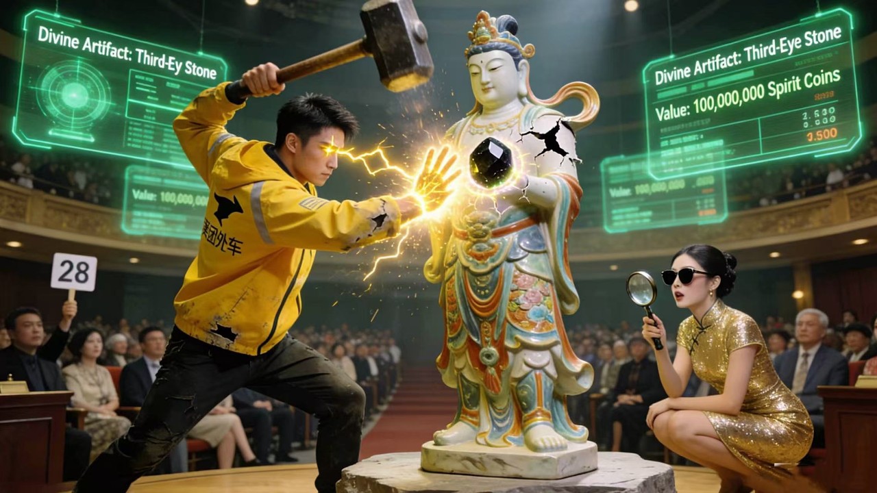 Rejected man finds magic hammer, gains X-ray vision, spots treasures, earns billions overnight!