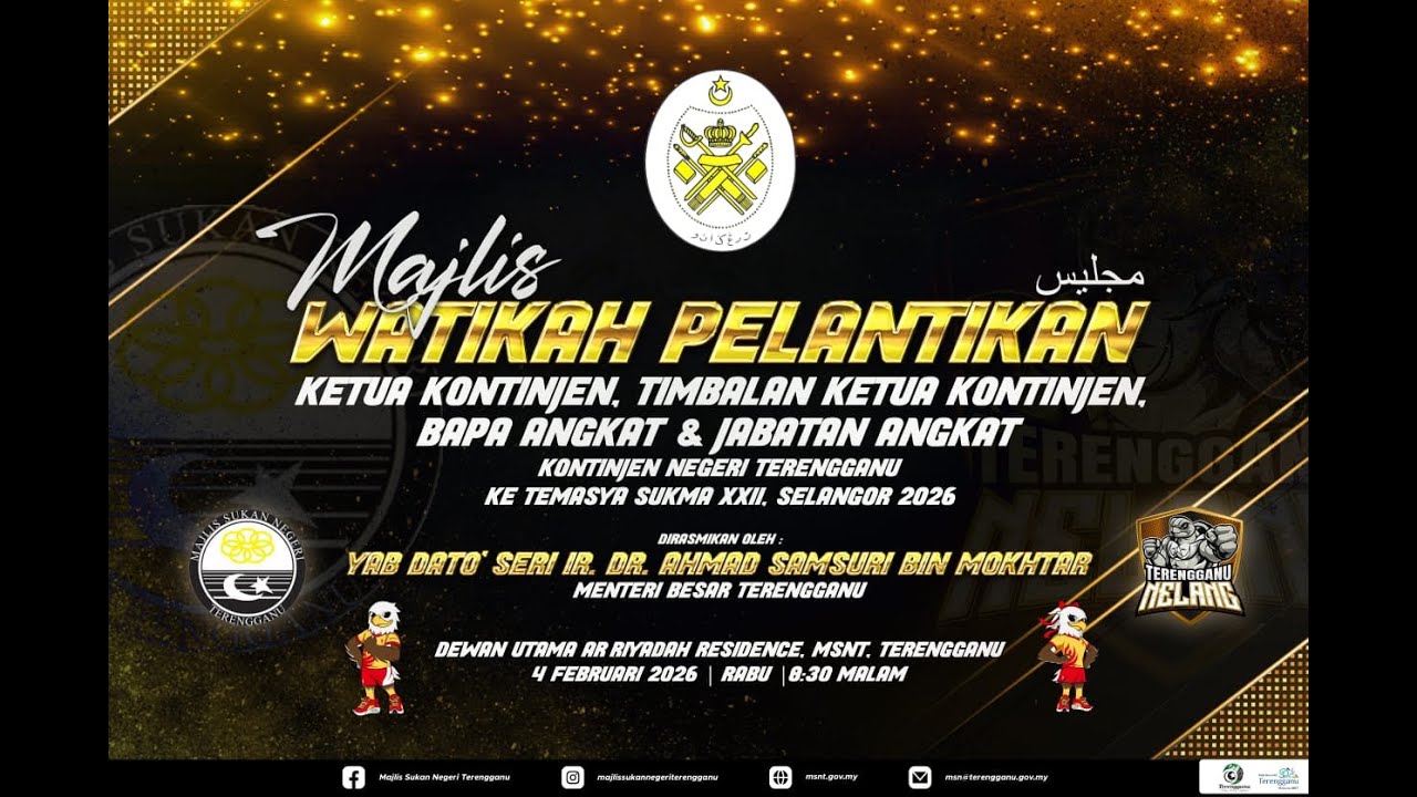 MAJLIS WATIKAH PELANTIKAN KETUA KONTINJEN, TIMBALAN KETUA KONTINJEN, BAPA ANGKAT & JABATAN ANGKAT