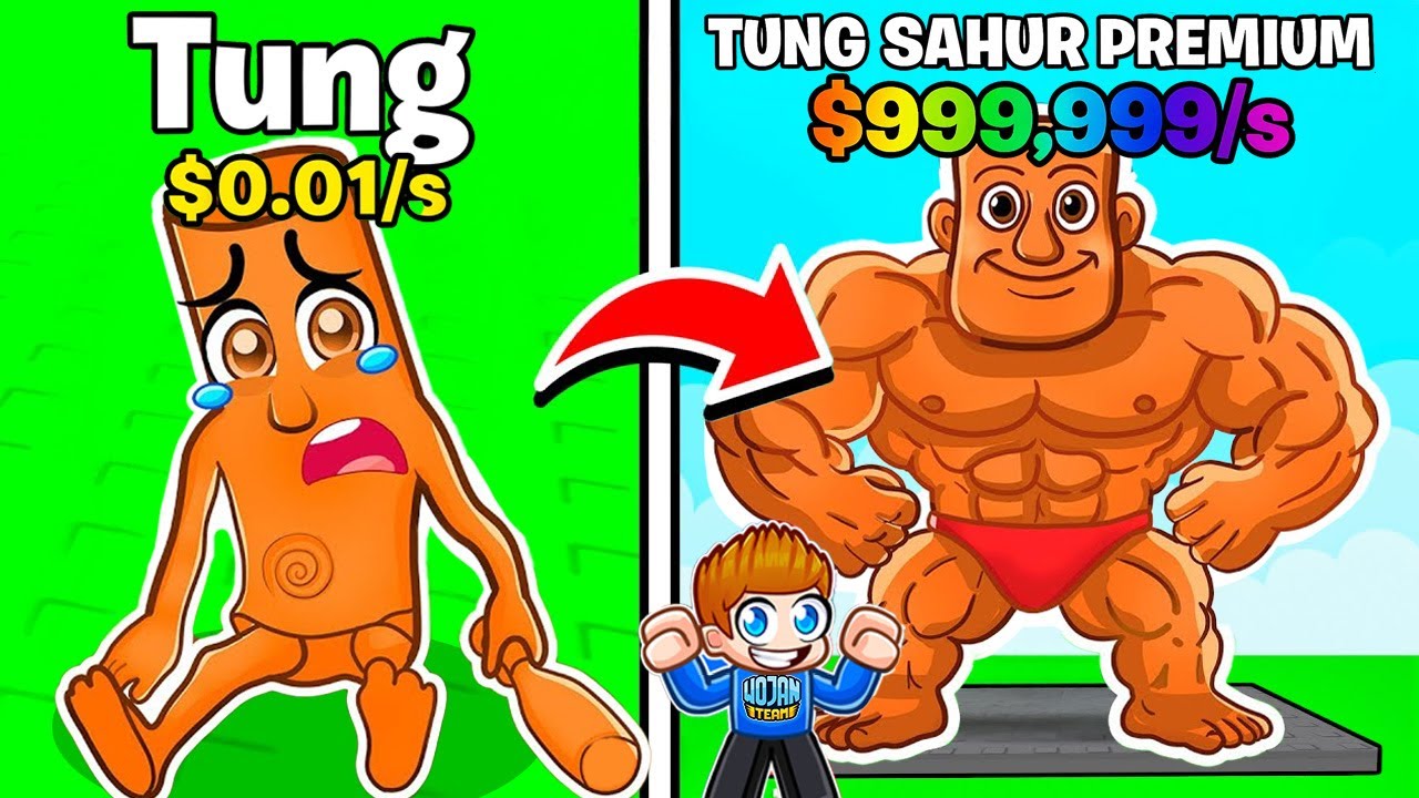 NAKARM TUNG SAHUR BRAINROT w ROBLOX!