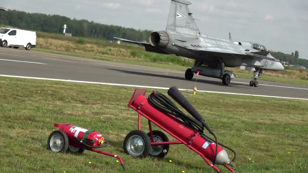 JAS 39 Gripen op Kleine Brogel