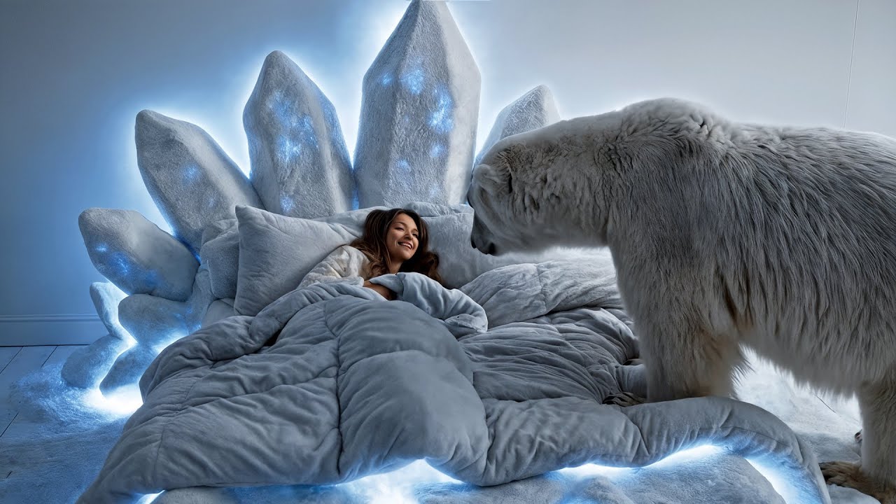 Which Bed Would You Choose? 🛏️🐺 ASMR Sleep with Animals in Dreamy Rooms