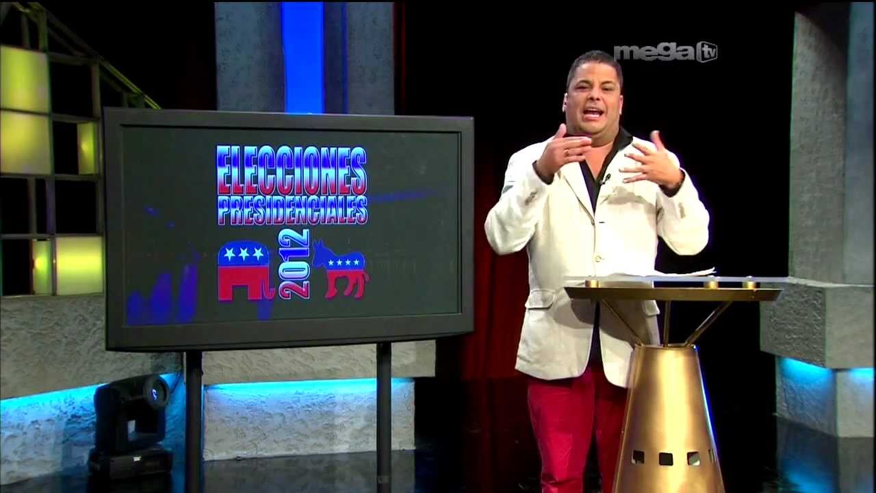 Alexis Valdes Monologo y Monico Pino Traduce Los Presidentes (10-19-12)