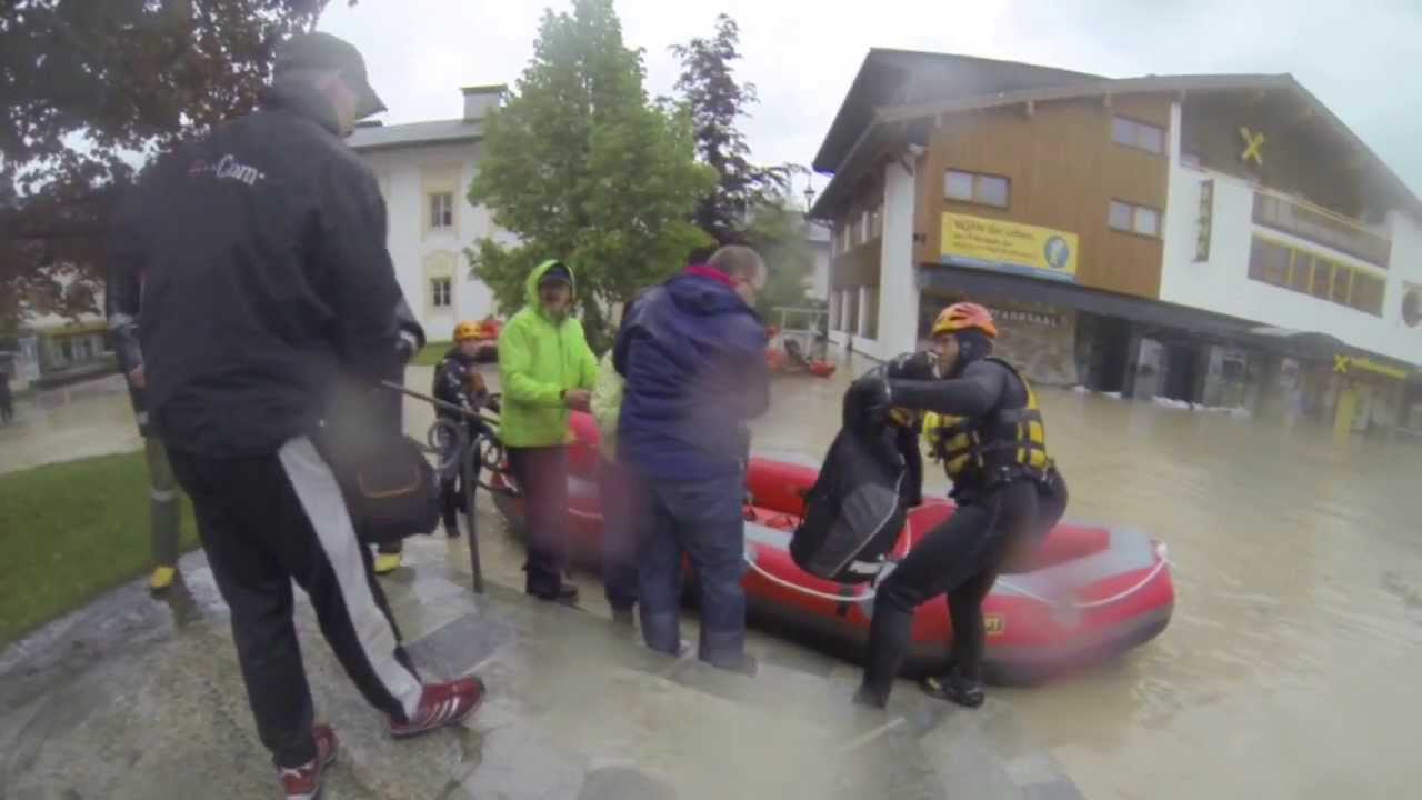 Hochwasser in Kössen_1. Tag