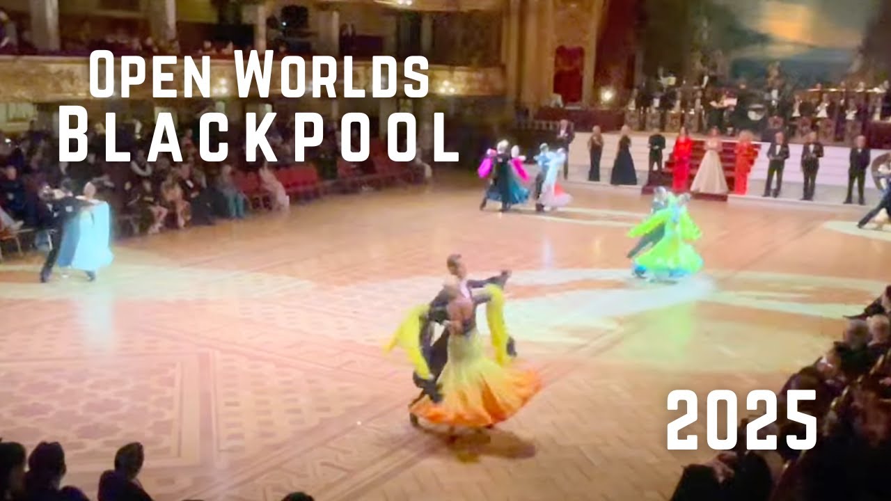 The Open Worlds Blackpool I 2025 I Final I Senior Over 50 Ballroom