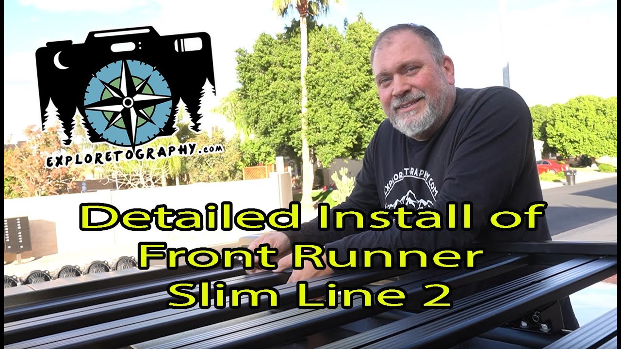 In the Garage:  Install Front Runner Slimline 2 Roof Rack on a Jeep Gladiator