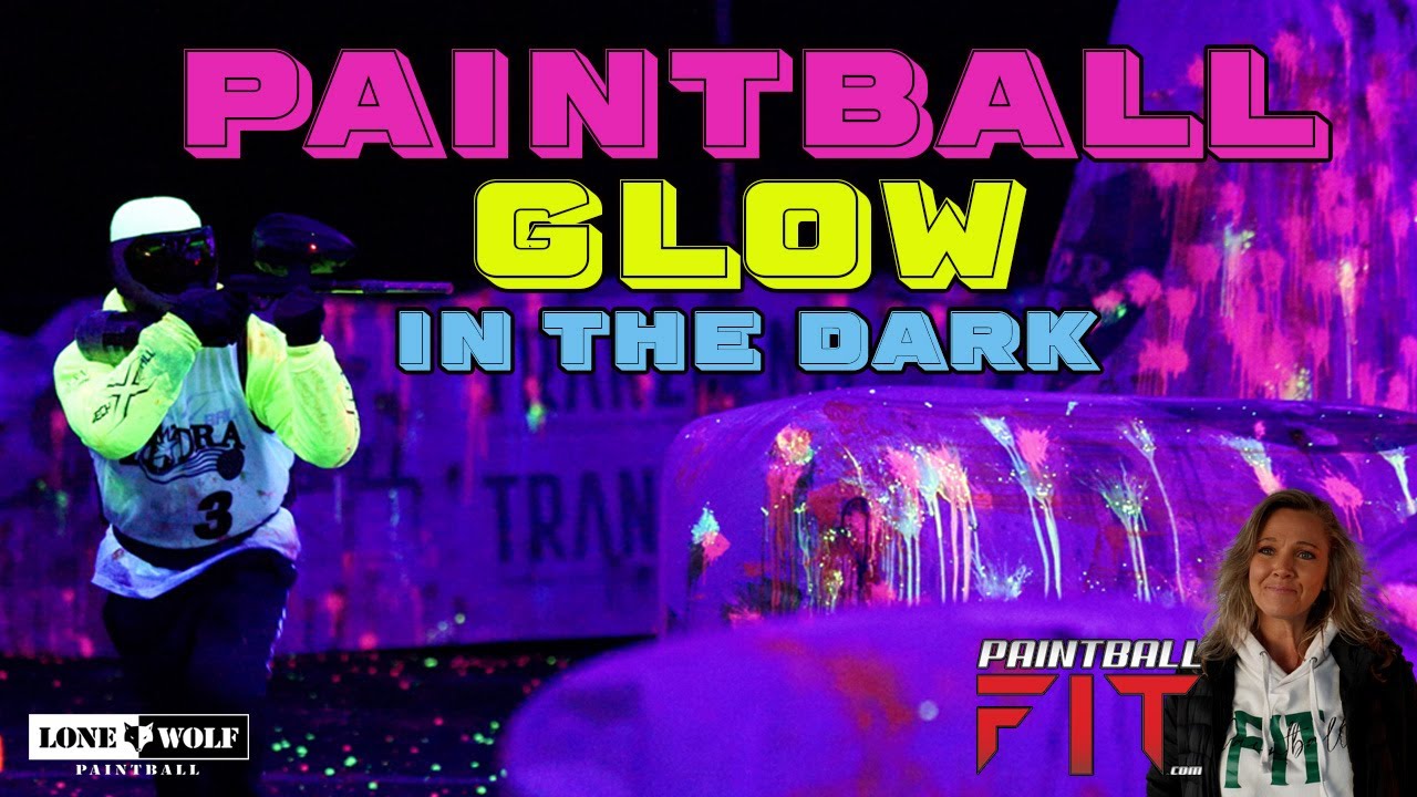 Светящийся в темноте пейнтбол в Paintball Fit | Lone Wolf Paintball