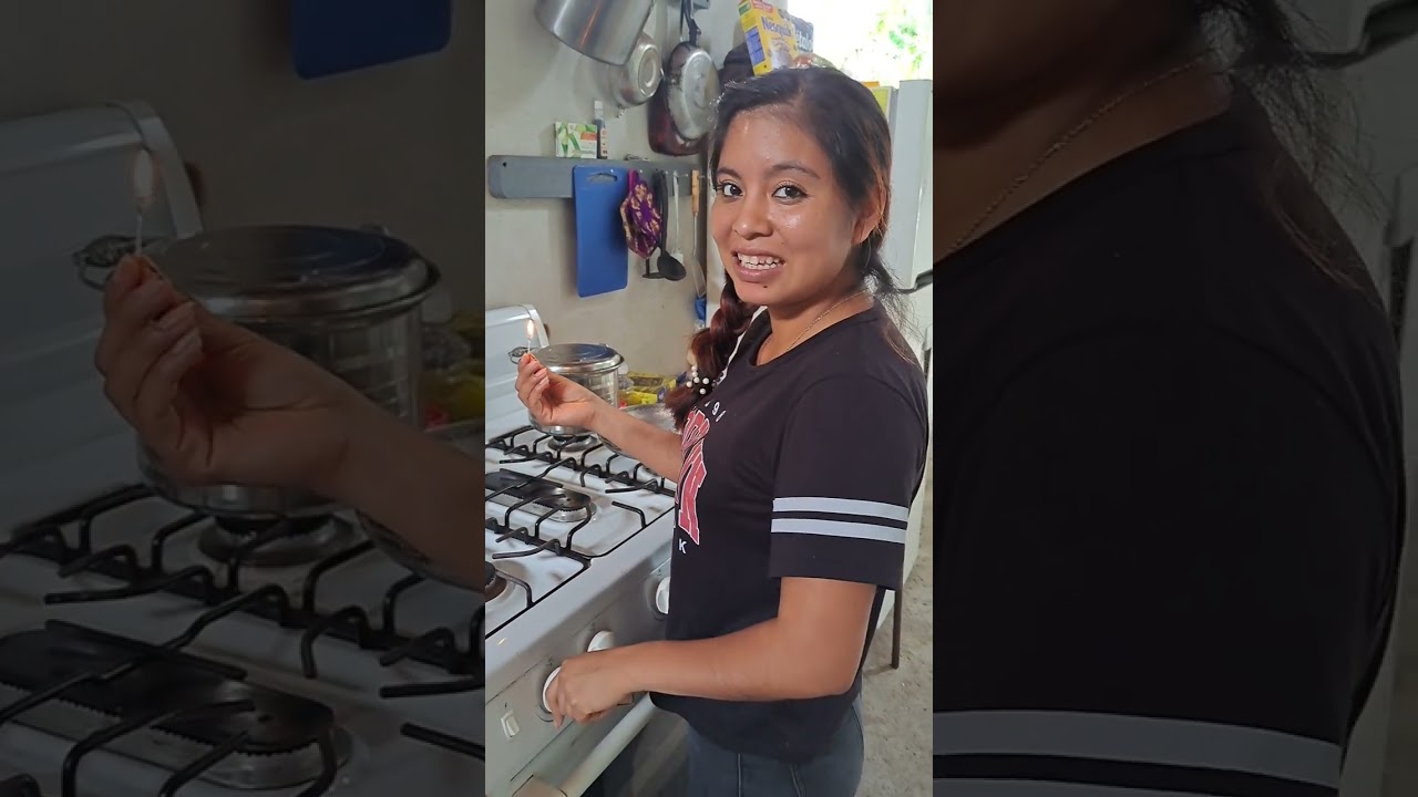 Tu 40 y Yo 20, Mi esposa prepara algo rápido y rico para comer, salsa con huevo.