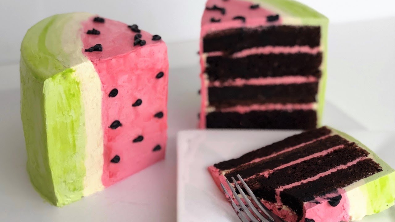 Cute KAWAII Watermelon CAKE!