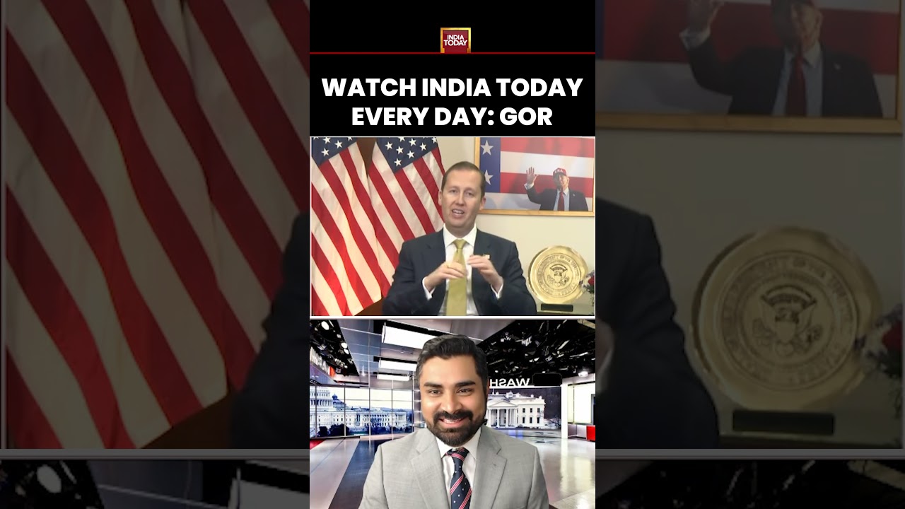 'Watch India Today Every Day': US Ambassador To India Sergio Gor | PM Modi | Trump | US