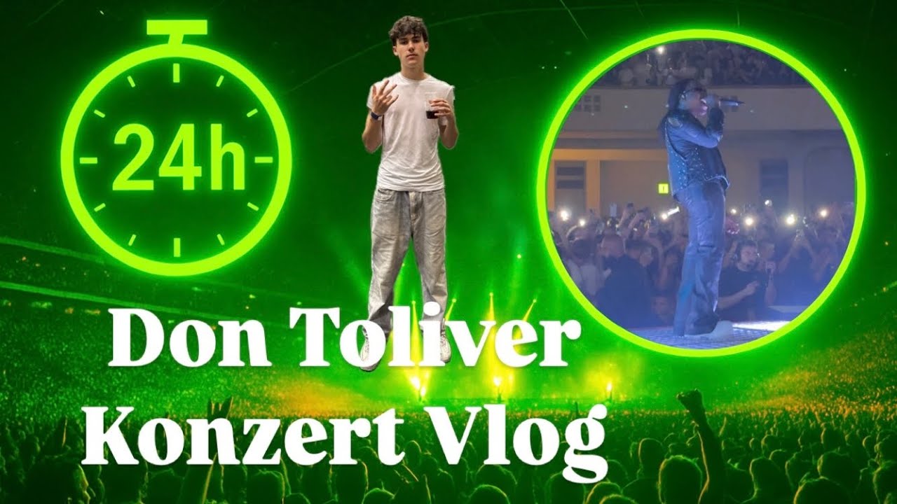 24 Stunden unterwegs zum Don Toliver Konzert 😥 Psycho Tour Konzert Vlog