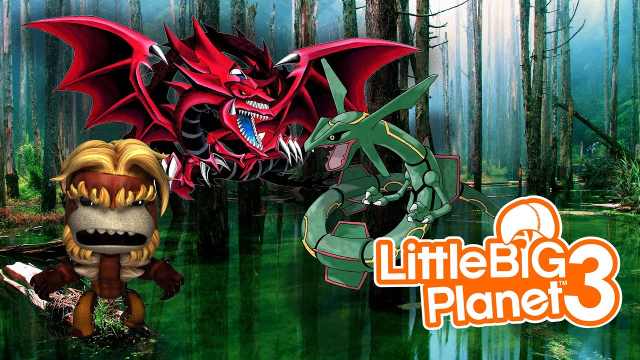 Little Big Planet 3 (PS4): THE KRACKEN!!! AND MORE MONSTERS!!!!