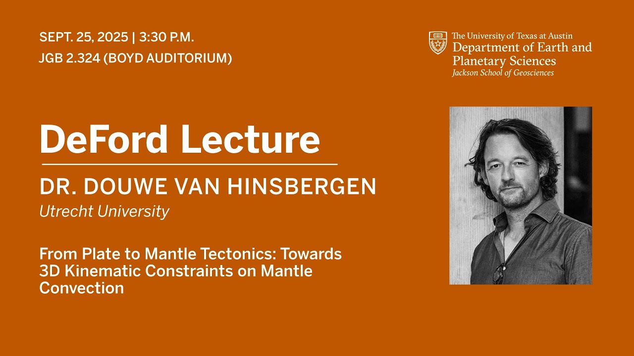 Douwe van Hinsbergen | From Plate to Mantle Tectonics