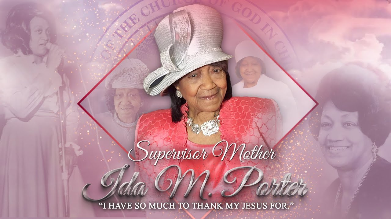 Celebration Of Life Honoring Supervisor Mother Ida M. Porter