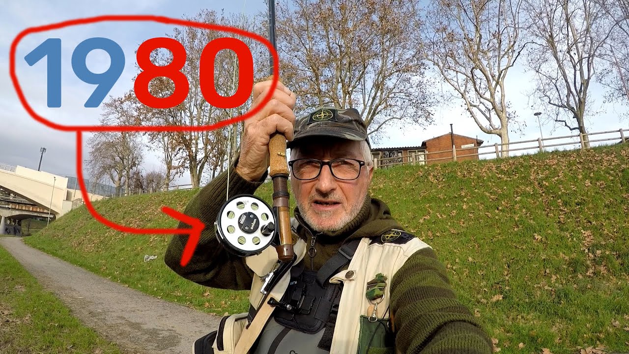 PESCA A MOSCA ANNI '80 - Pescare con la Mosca Sommersa nel Fiume
