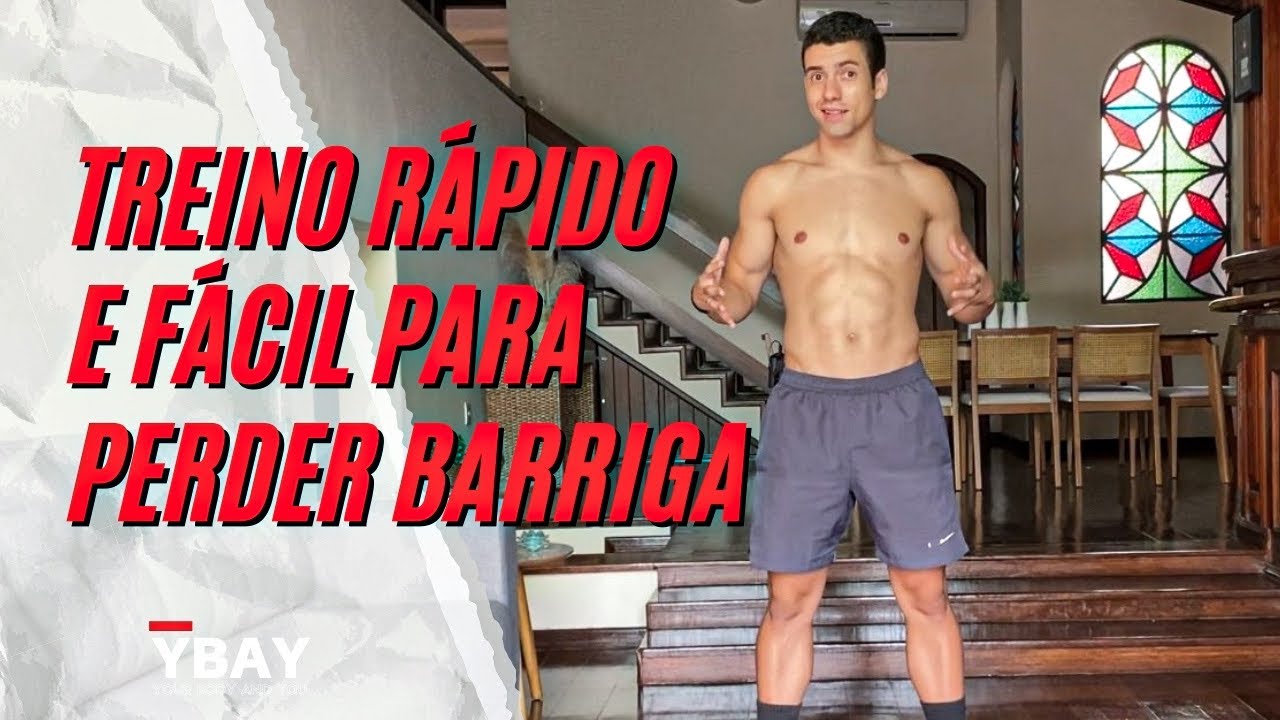 Treino r&aacute;pido e pratico para perder barriga e definir o corpo