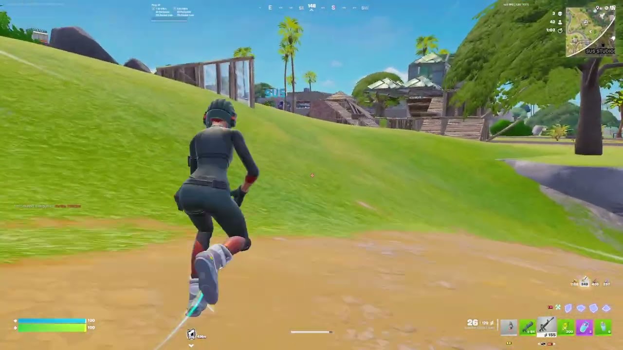 dominating in battle royale  on controller