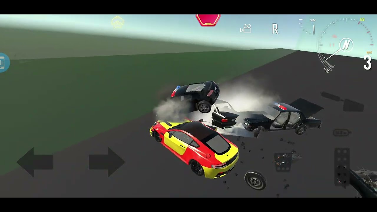 same cars crashes 7