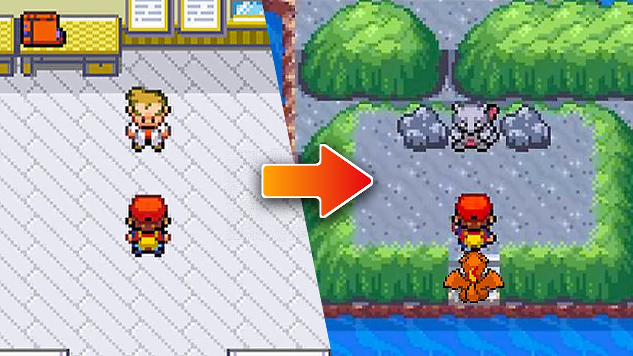 POK&Eacute;MON ROSSO FUOCO MA LA MAPPA &Egrave; RANDOMIZZATA