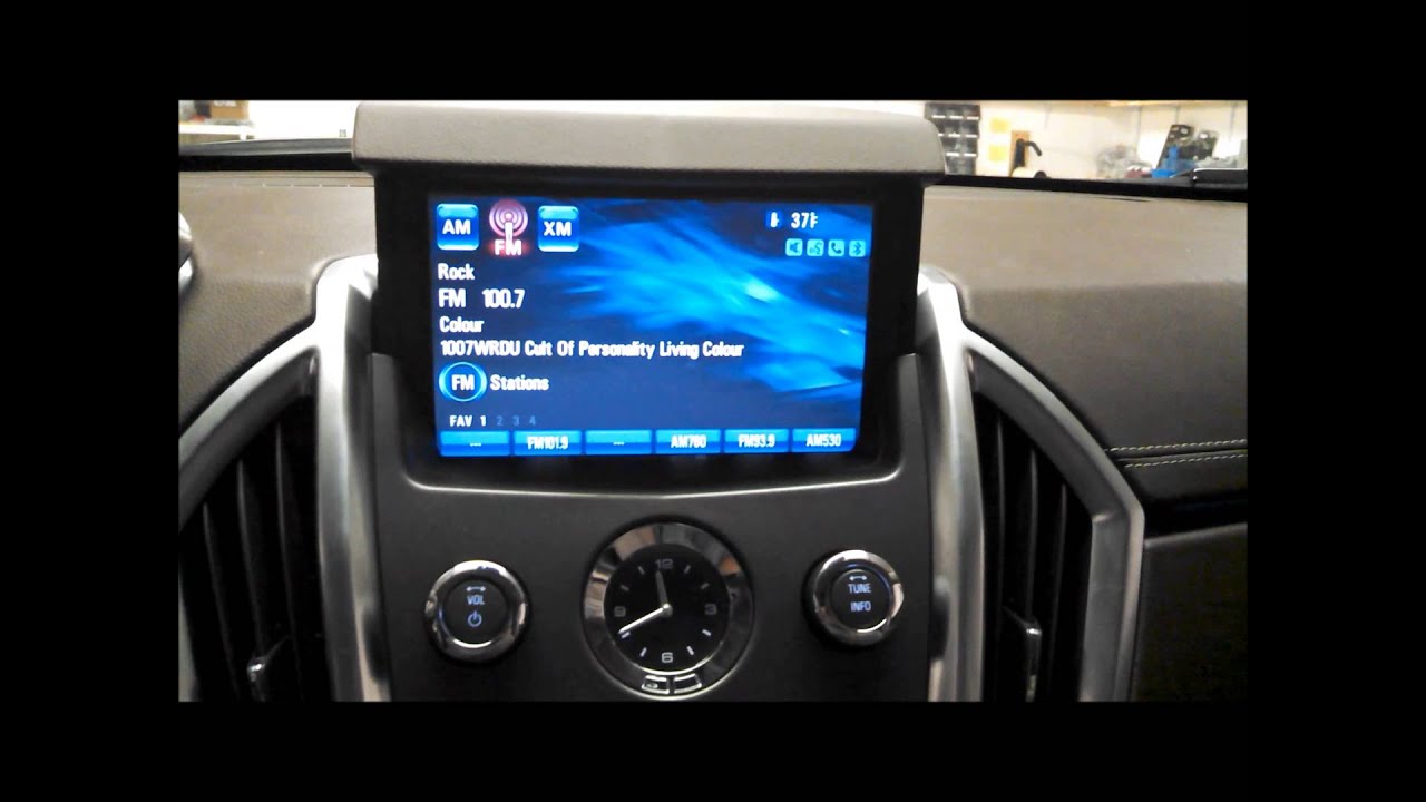 How to add Factory GM Pop-Up Navigation to a 2010-2012 Cadillac SRX